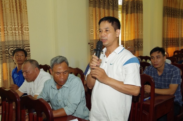 Công an huyện Bình Lục: Đối thoại trực tiếp với Nhân dân về giải quyết thủ tục hành chính